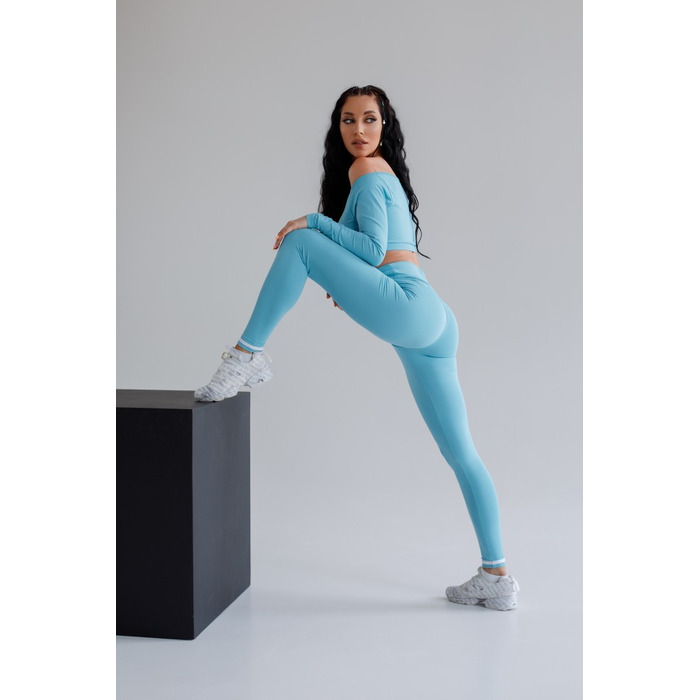 ЛЕГИНСЫ SKY BLUE HONG KONG FITZONA GIRL 14644