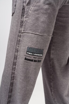 Штани Nebbia Washed-off Gym Sweatpants NO SHORTCUTS Light Grey 372