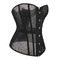 Корсет із сітки Star Night Grid Corset з гачками та шнурівкою, чорний, L (без коробки)