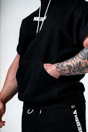 Безрукавка чоловіча Nebbia Training Rag Top HERO Black 297