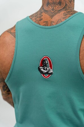 Майка Nebbia Gym Tank Top STRENGTH Green 714