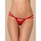Стрінги Obsessive 838-THO-3 thong red L / XL