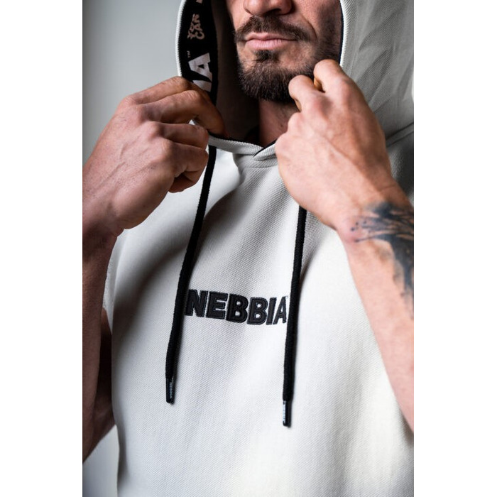 Безрукавка чоловіча Nebbia Training Rag Top HERO Light Grey 297
