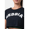 Топ Nebbia Loose Fit &amp; Sporty Crop Top Black 583