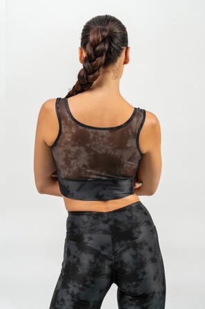 Топ Medium-Support Mesh Sports Bra IMPACT Black 478