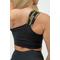 Топ Nebbia Women's High Support Sports Bra INTENSE Asymmetric Gold 841