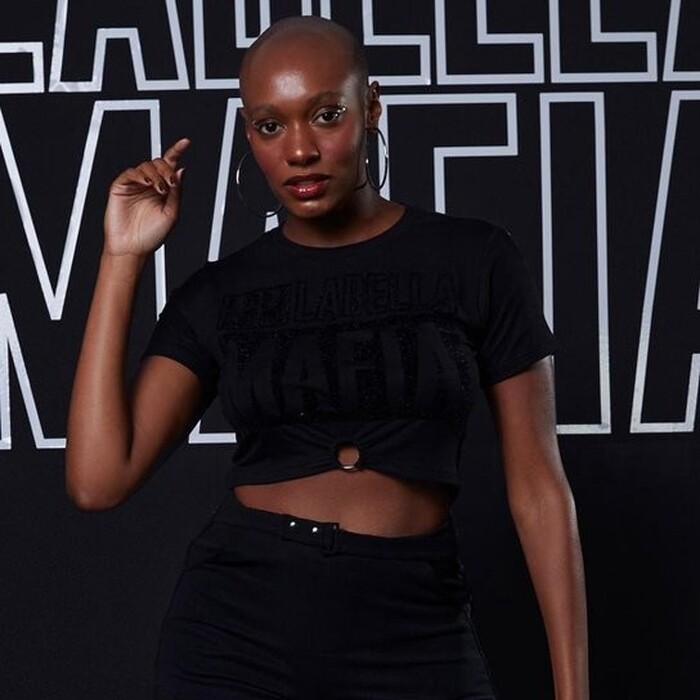 Топ CROPPED Black Night Elegance