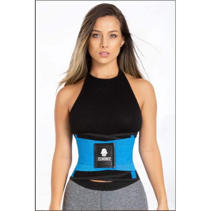 Пояс Tecnomed Fitness Belt Body Shaper 615762 Blue