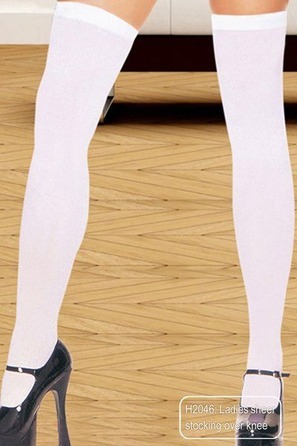 Панчохи класичні Sunspice білі, One Size