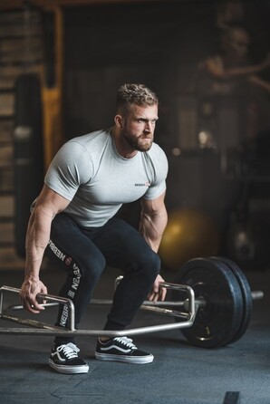 ФУТБОЛКА MINIMALIST LOGO NEBBIA T-SHIRT LIGHT GREY 291