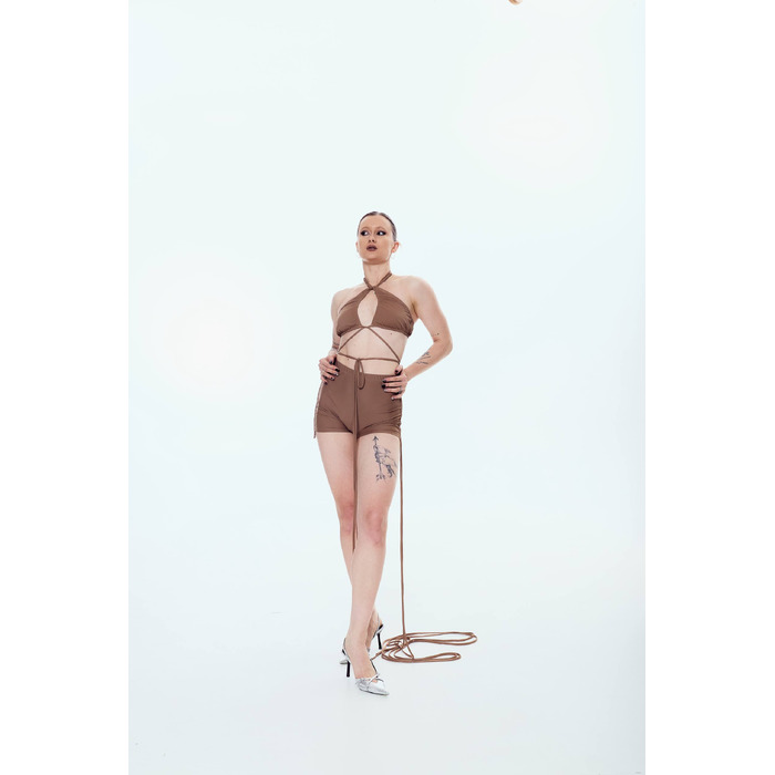 TRUE shorts Mocha nude biflex_ мокко бежевий