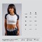Топ Nebbia Crop Top Leopard '97 PRIMAL Cream Leopard 861