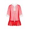 Пеньюар Новорічний Obsessive Santasia Peignoir S / M / L Red