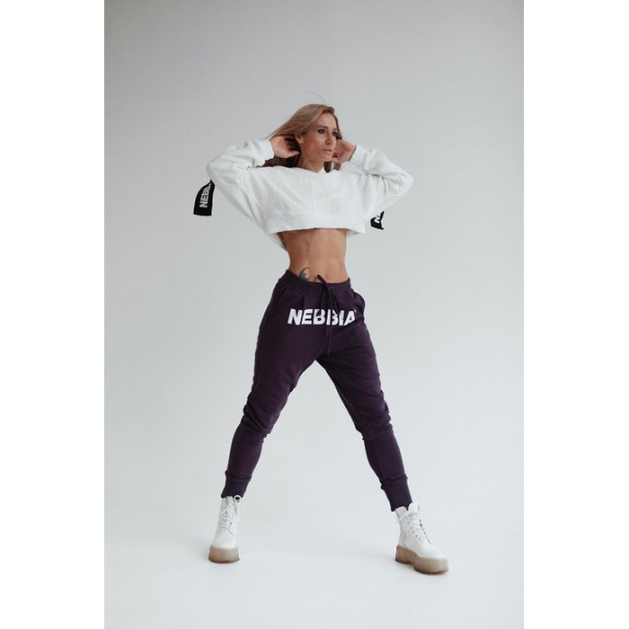 Штани NEBBIA PANTS PUDLO 274 Bordo Bordeaux