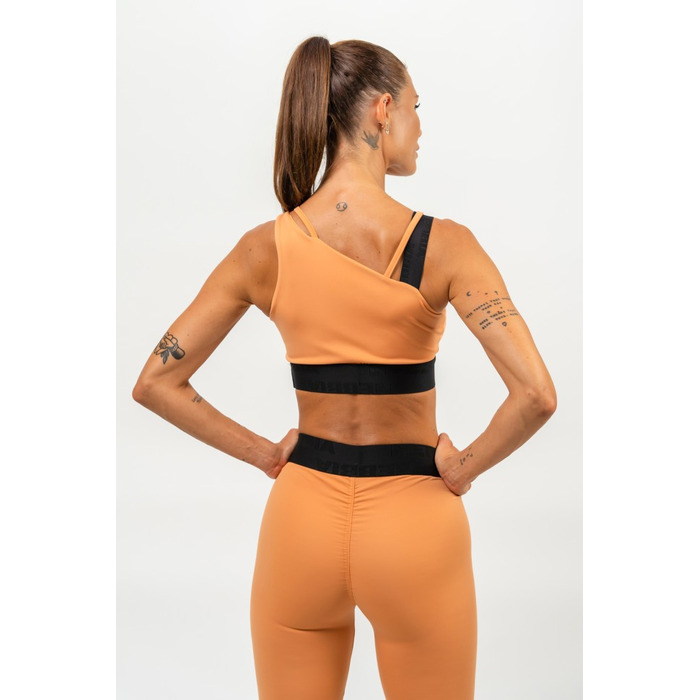 Топ Light-Support Assymetrical Sports Bra ELITE Orange 469