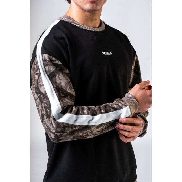 Світшот Nebbia Relaxed Sweatshirt POWER Light Brown Camo 903
