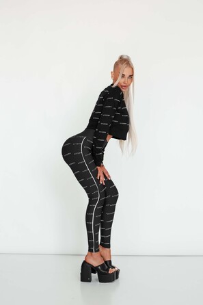 Леггинсы Fitzona Legging Fitness Black CALFTZ003