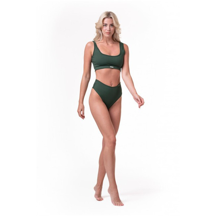 ТОП MIAMI SPORTY BIKINI - BRALETTE DARK GREEN 554