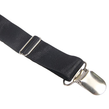 Платье-костюм Star Night с застежками-молниями и пажами для чулков, черный, XL (без коробки)