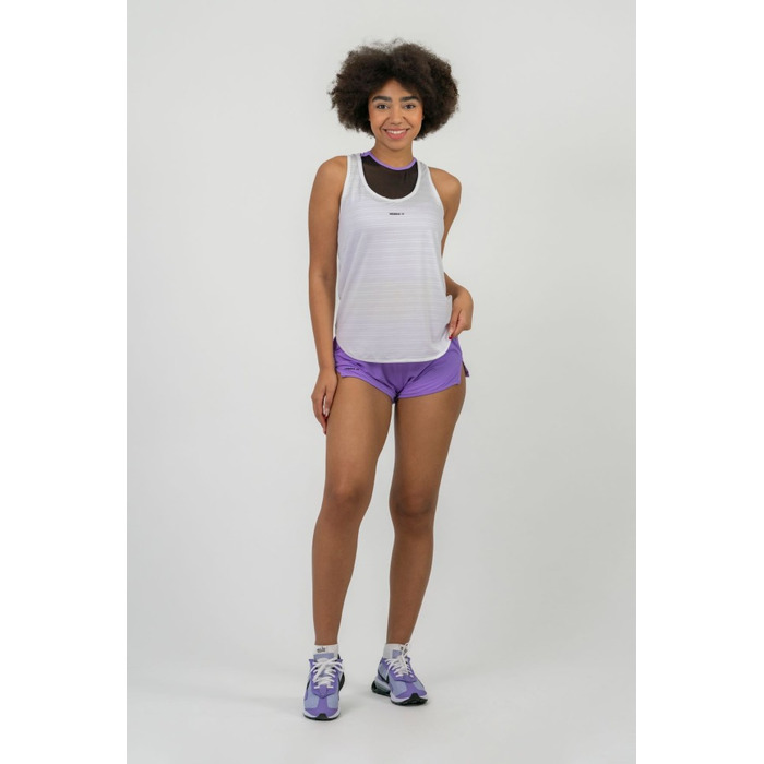 Майка FIT Activewear Tank Top 'Airy” with Reflective Logo White 439