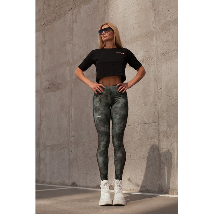 ЛЕГIНСИ ECO CAMO GREEN MESH LEGGINGS 'BREATHE' CAMO GREEN 400