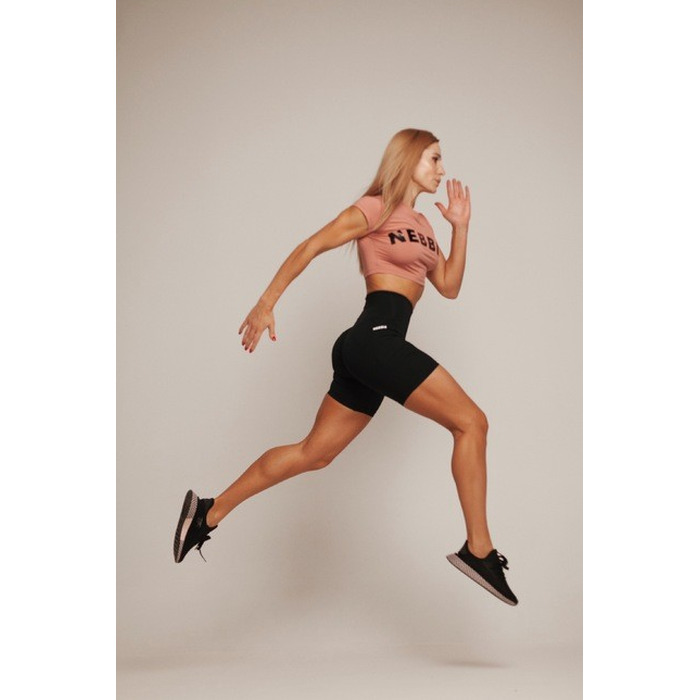 ТОП SHORT SLEEVE SPORTY CROP TOP OLD ROSE 584 Roze