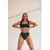 ТОП Nebbia MIAMI RETRO BIKINI - TOP DARK GREEN 553