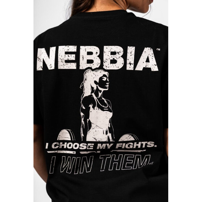 Футболка Nebbia Oversized Tee RESET Black 491