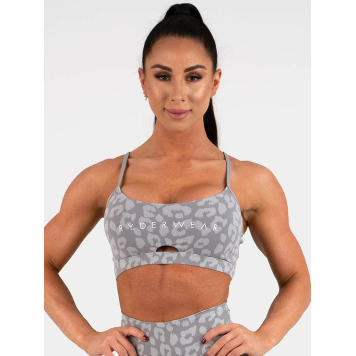 Cпортивный топ Animal Sports Bra Leopard Grey