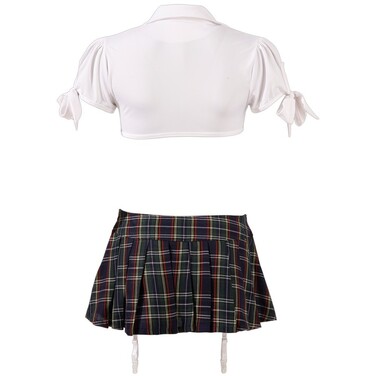 Костюм Школьницы в клетку Cottelli Collection Schoolgirl 4 предмета, M