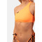 ТОП Nebbia ONE SHOULDER BANDEAU BIKINI TOP ORANGE NEON 449