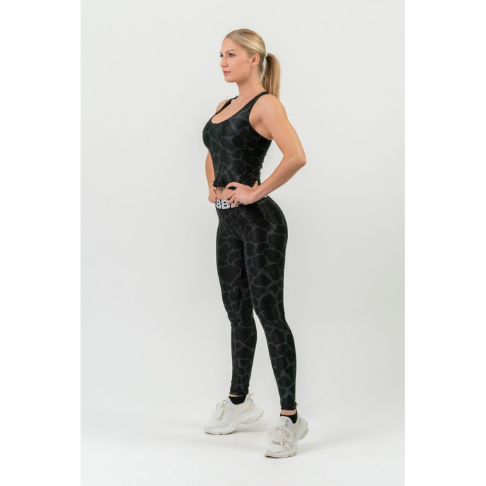 Майка NATURE-INSPIRED Sporty crop top 'Racer back” 549 Black