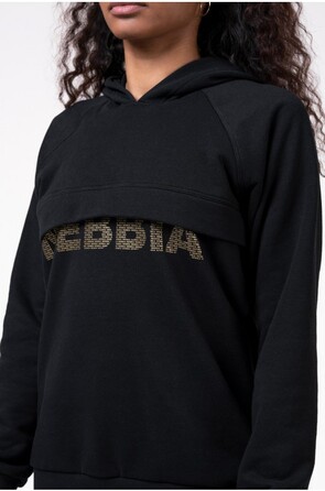 Худі Long hoodie 'INTENSE FOCUS” 825 Black