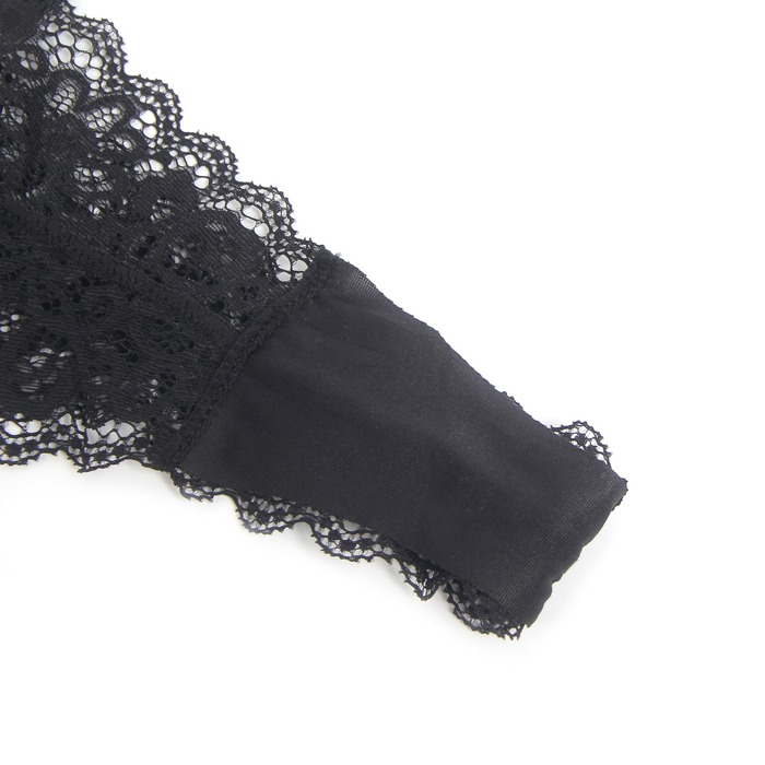 Корсет с подтяжками и подвязками Star Night на молнии, черный, L