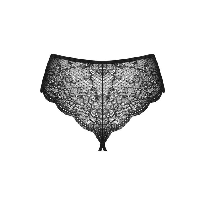 Трусики Obsessive-Pearlove figi czarne XS/S