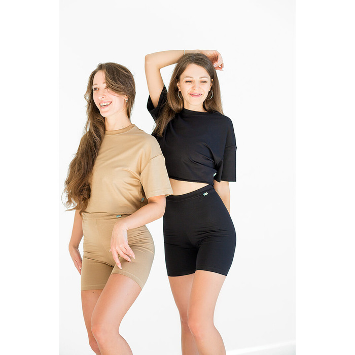 Кроп-топ оверсайз (cotton)