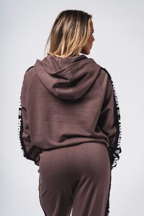 Худі Nebbia Classic Hoodie OFF-DUTY Dark Brown 489