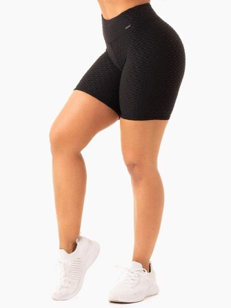 Шорты Optic Scrunch Bum Shorts - Black