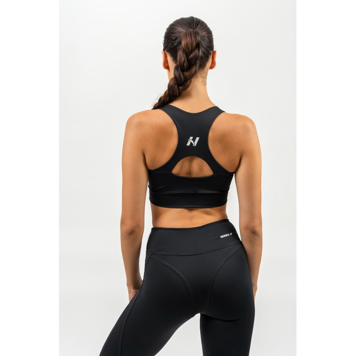 Топ Medium-Support Racerback Sports Bra AGILE Black 471
