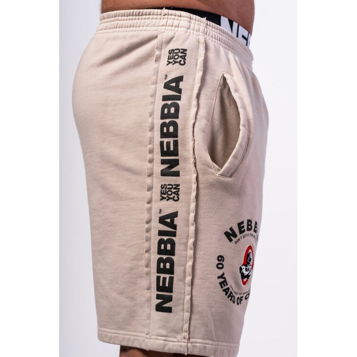 Шорти Nebbia Washed Sweat Shorts LEGEND Light Grey 786