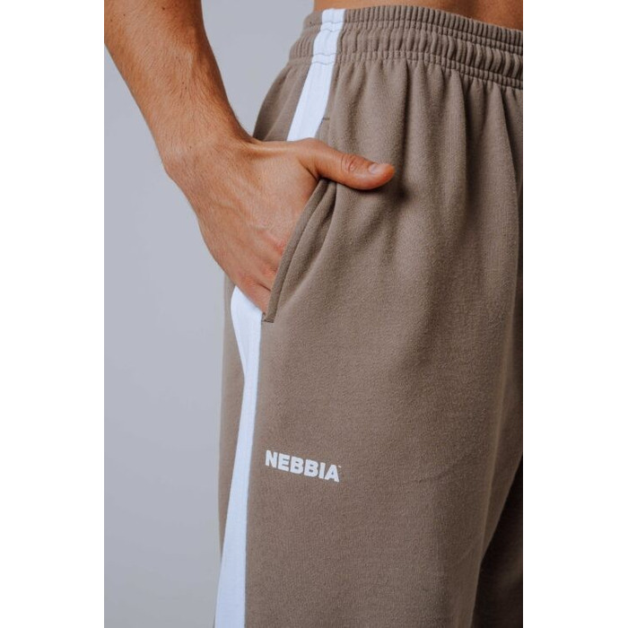 Штани Nebbia Relaxed Sweatpants POWER Light Brown ASH 904