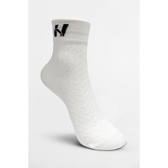 Носки NEBBIA 'HI-TECH' N-pattern Crew Socks White 130