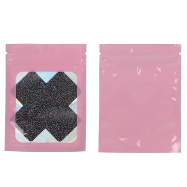 Пестисы с глиттером Star Night в виде крестиков, черный