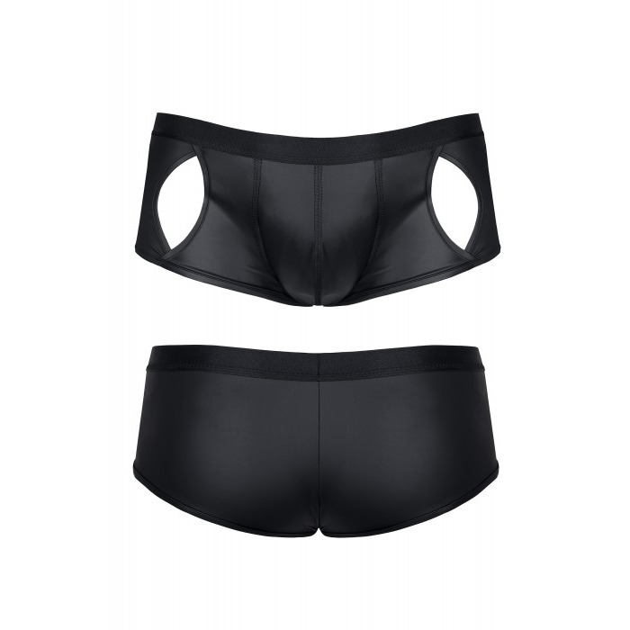 Эротические мужские боксеры с декоративными прорезями Regnes Fetish Planet черные, L