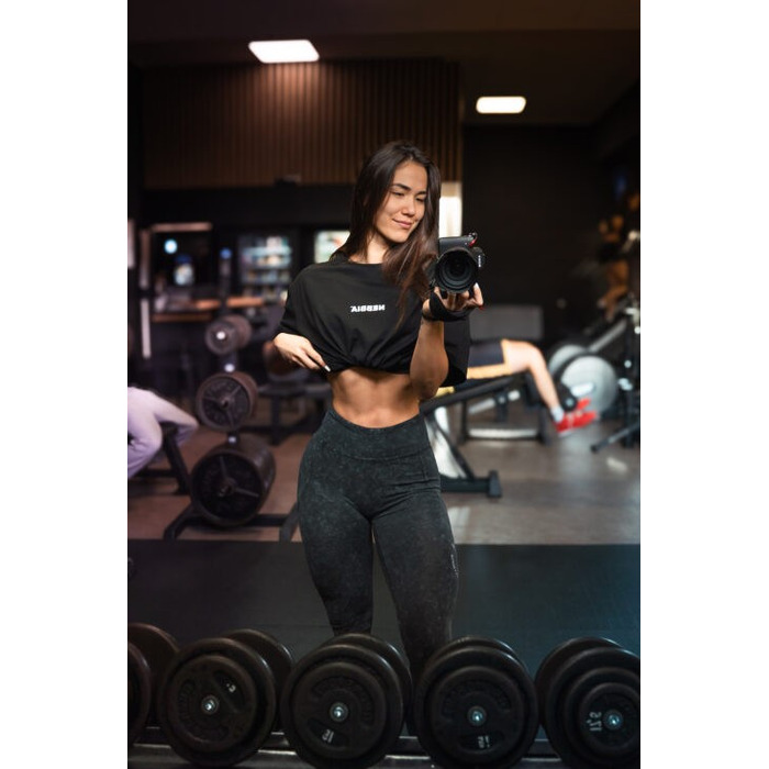 Футболка Nebbia Oversized T-shirt GYM ESSENTIALS Black 381