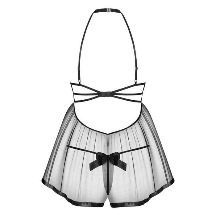 Бебідол Obsessive Delishya babydoll black L / XL