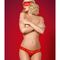 Стрінги та маска Obsessive 822-SEA-3 set 2-pcs L/XL