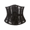Корсет із сітки Star Night Steel Bones Grid Corsets з гачками і шнурівкою, чорний, XL (без коробки)