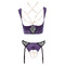 Комплект білизни Shelf Bra purple 85B/L