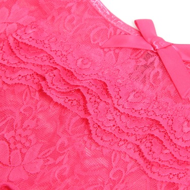 Мереживні труси з доступом Star Night, рожеві, S